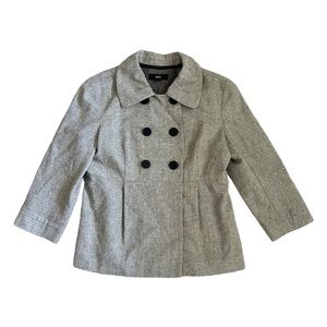 Mossimo Grey Double Breasted Peacoat